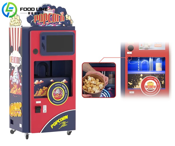 automated popcorn vending machine