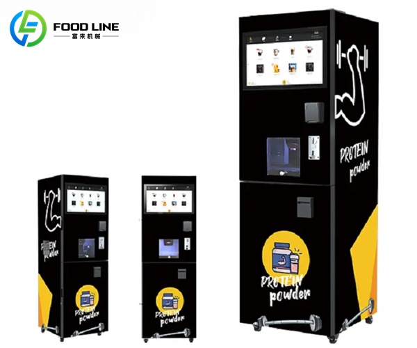 automated protein shake kiosk