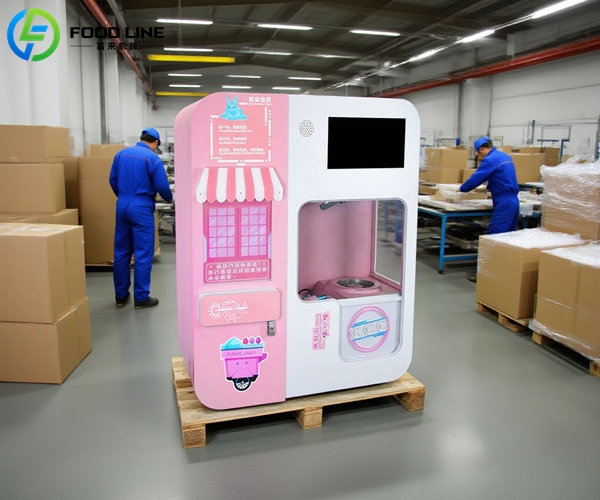 automated smart cotton candy machines