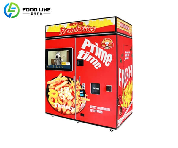automatic french fry vending machine