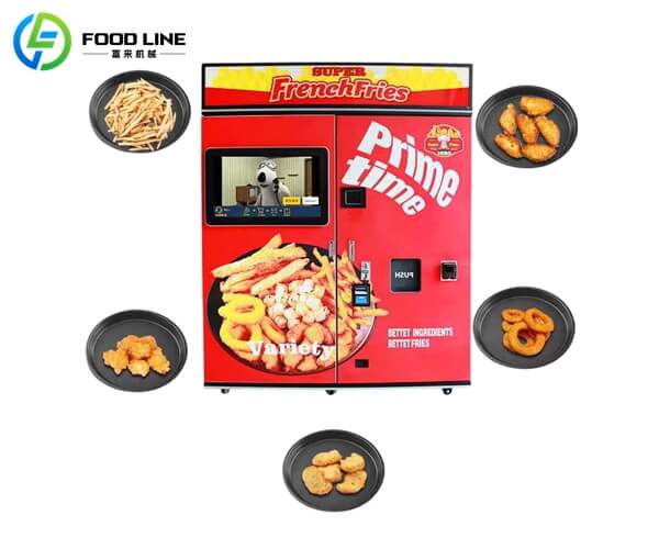 automatic french fry vending machines