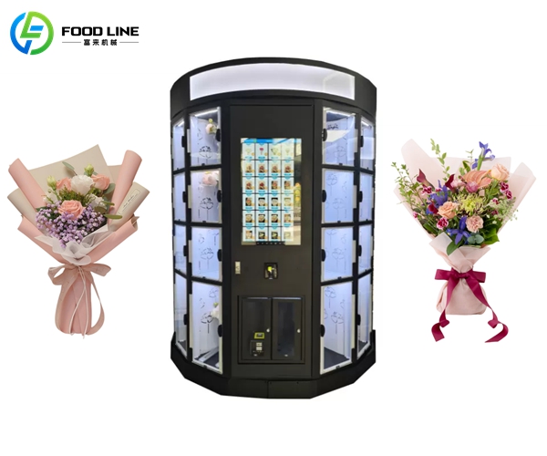 automatic indoor flower vending machine