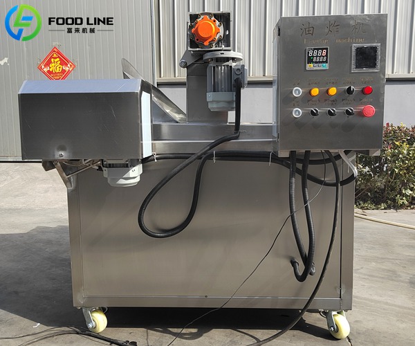 automatic oil frying machine self operating
