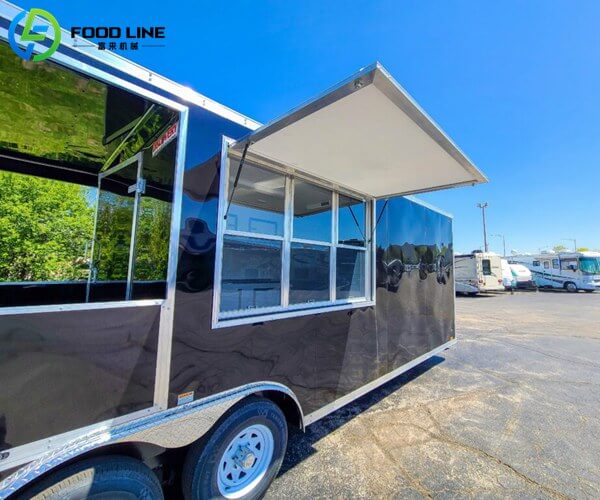 bbq concession food trailer