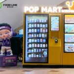 Foodline Mystery Box Vending Machine Exported to Germany blind box dispenser