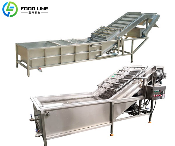 bubble type vegetable washing machine