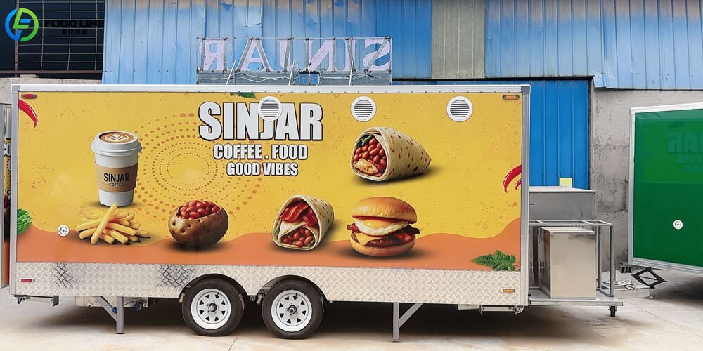 coffee food trailer