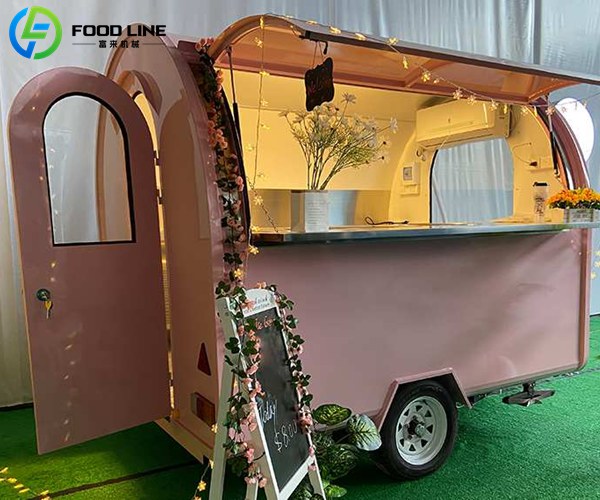 commercial grade ice cream machine trailer