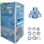Automatic Ice Block Vending Machine Sold to Italy commercial ice cube vending machine