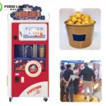 commercial popcorn vending machine