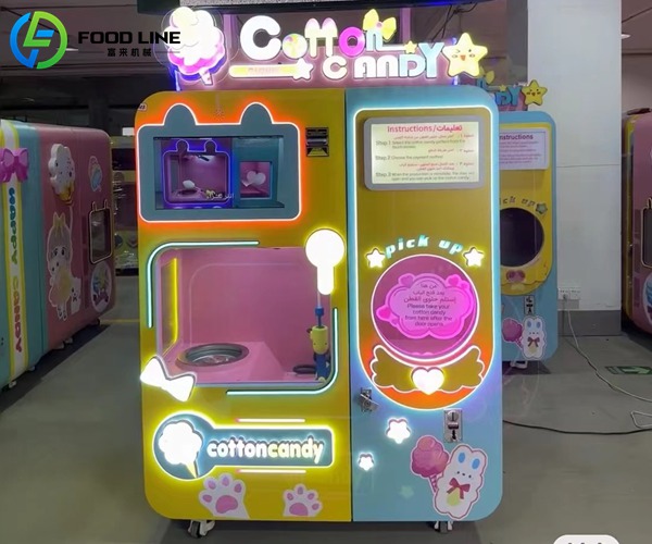 cotton floss vending machines