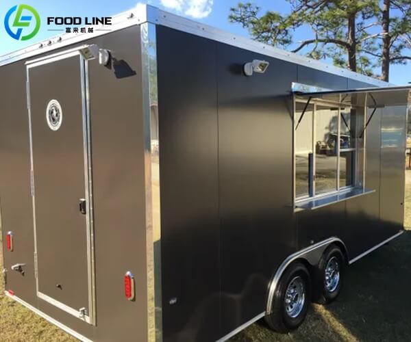 custom mobile bbq trailer