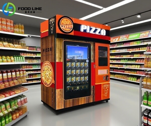 customizable pizza food vending machines