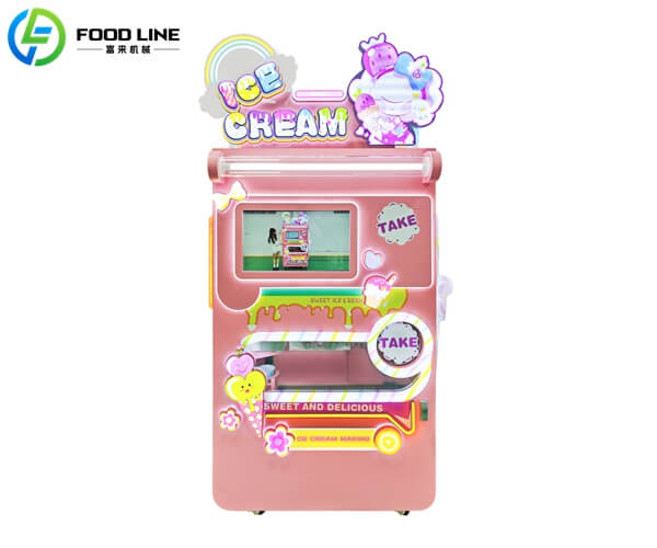 cute vending machine for ice cream