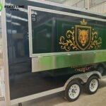 delivered fast food trailer