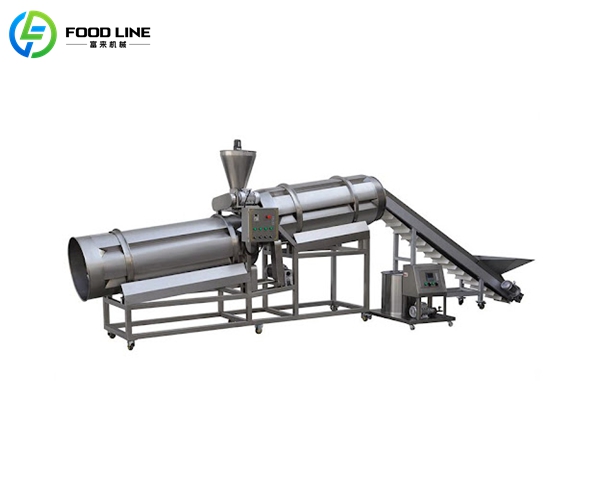 double drum seasoning machine