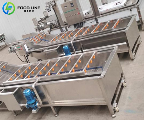 efficient bubble machine for fruit vegetables
