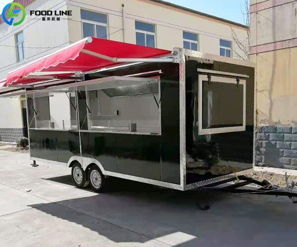 fast food towable trailer