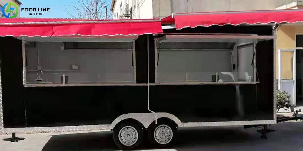 fast food trailer machines