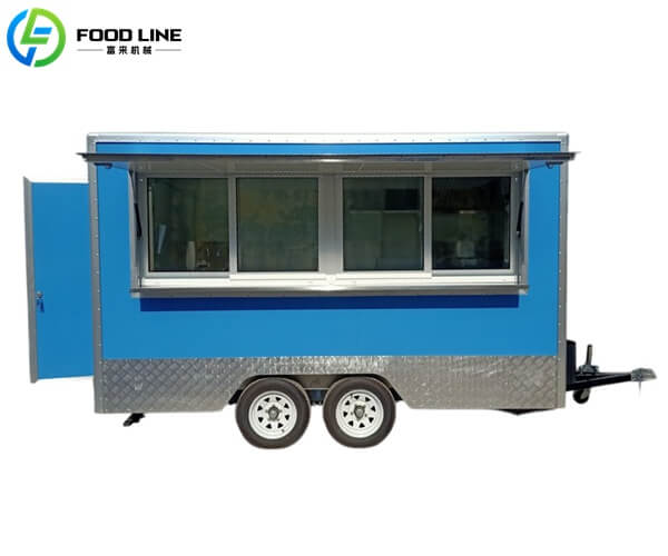fast food trailer van
