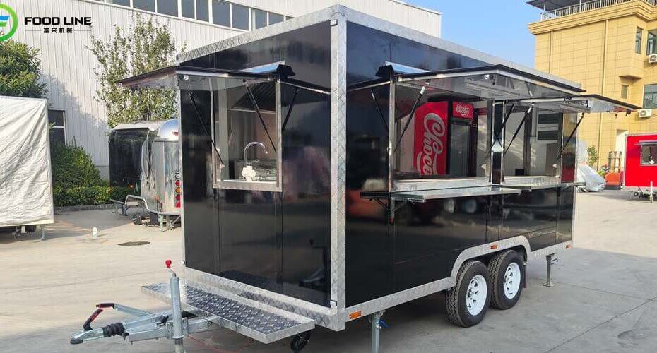 Flexible Trailer For Barbecue