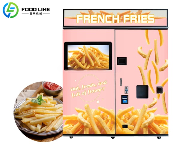 french fries automatic vending machine