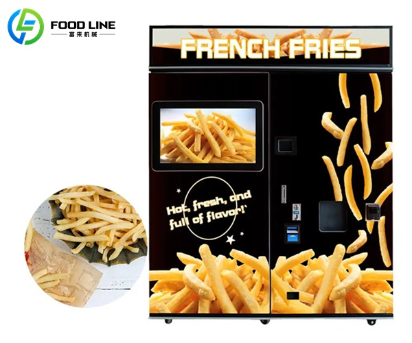 french fry automatic vending machine