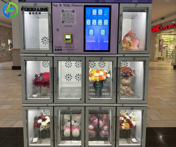 fresh floral vending machine