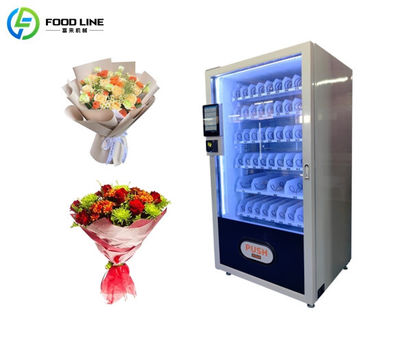 fresh flower smart vending machine