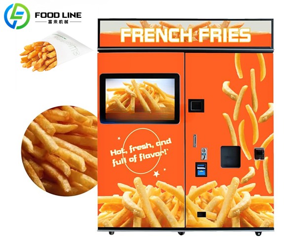 fresh french fries smart vending machine