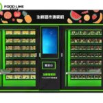 fruit and vegetable vending kiosk