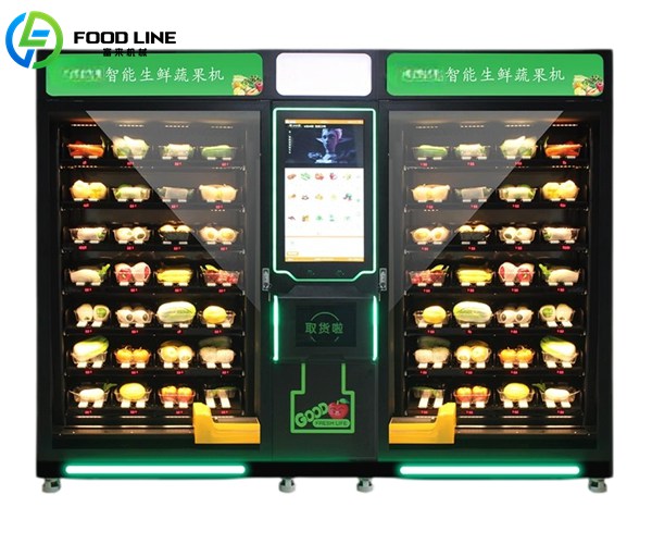 fruit and vegetable vending unit