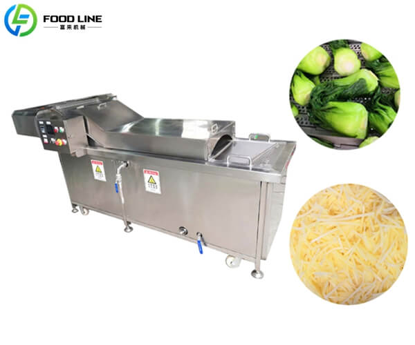fully automatic blanching machine
