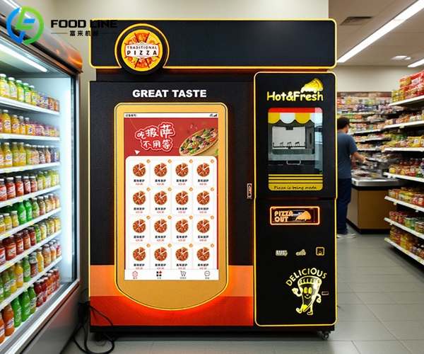great taste pizza vending machine equipment