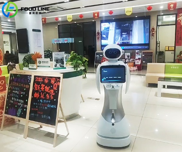 guest receiving reception robots
