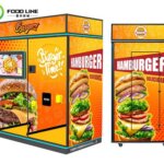 Automatic Hamburger Vending Machine | 24/7 Fresh Hot Burgers hamburger automated dispenser