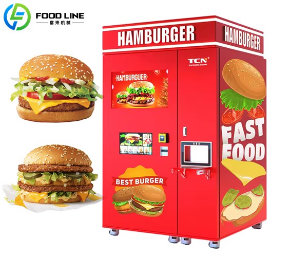 hamburger vending machine