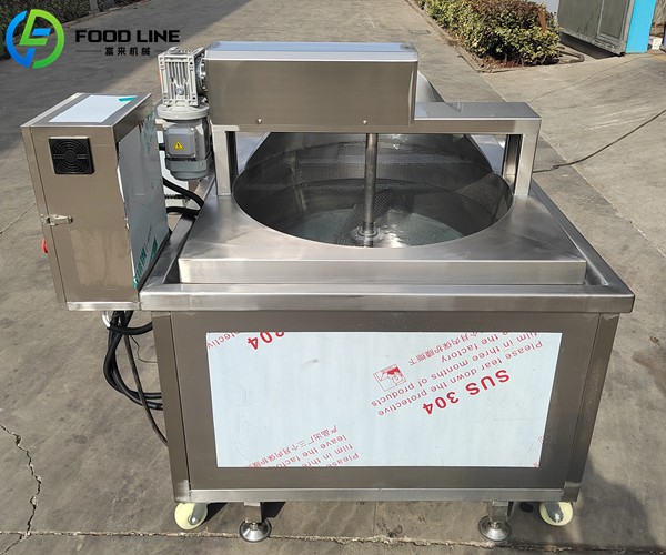 hands free automatic frying machine