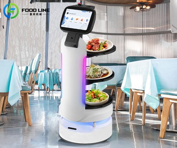 hard work food delivery robot
