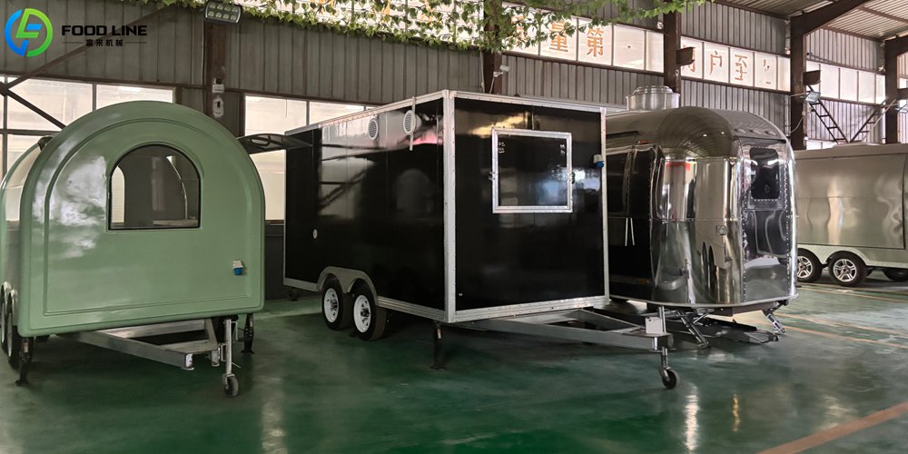 high quality fast food truck delivered