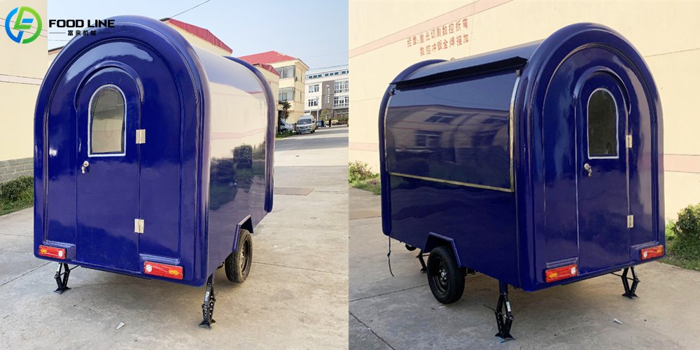 horse trailer mobile bar fast food trailer