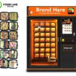 hot food vending machine for lunch box