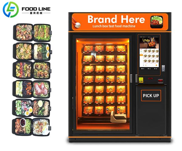hot food vending machine for lunch box
