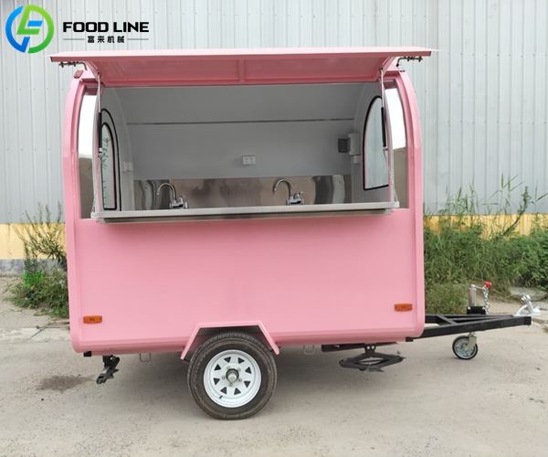 ice cream concession food trailer