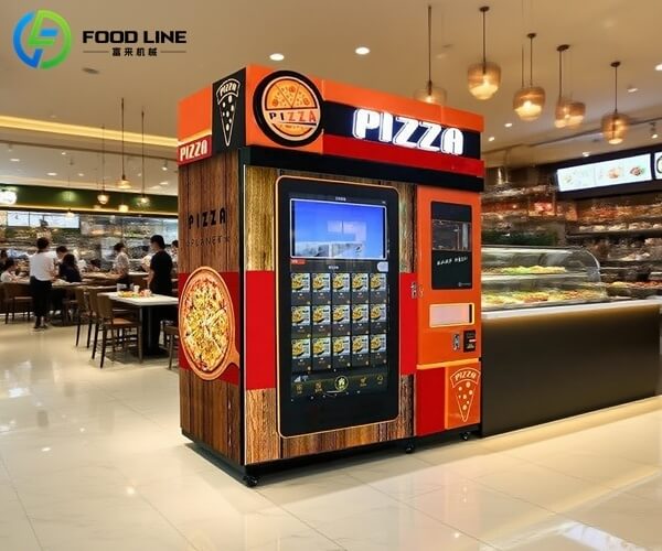 incredible pizza making vending machines