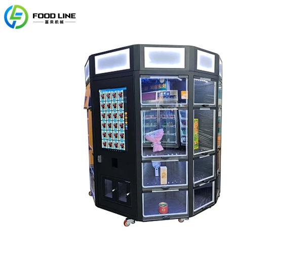 indoor smart fresh flower vending machine