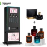 innovative vending machine perfume spraying