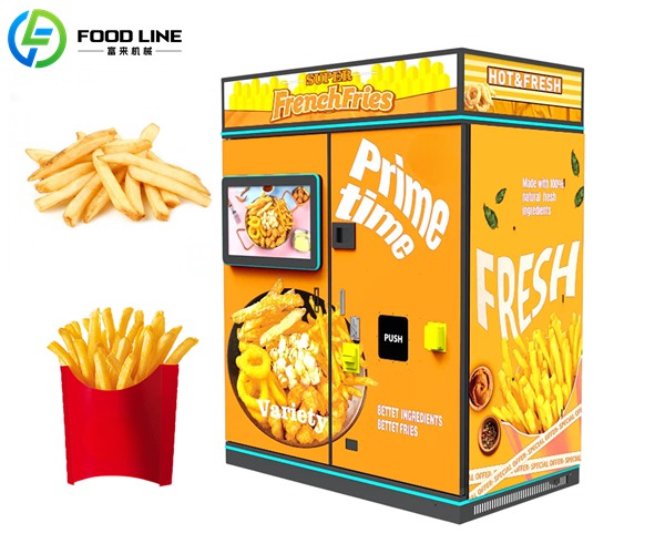 intelligent french fry vending machine