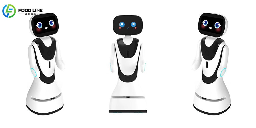 intelligent reception welcoming robots