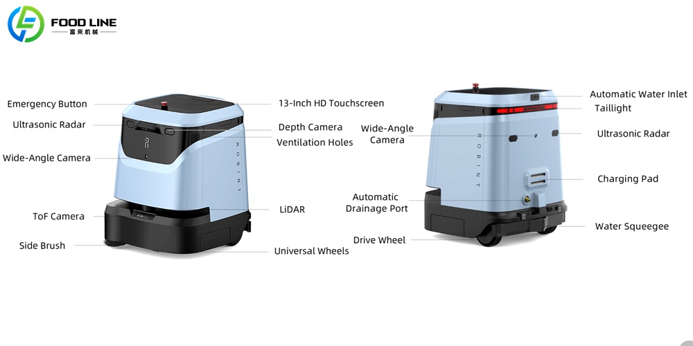 key configurations of cleaning robot